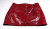 One zipper mini skirt