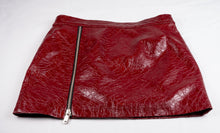  One zipper mini skirt