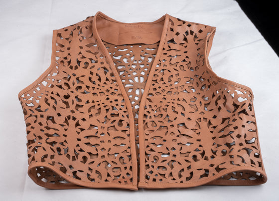 Lace Shadow Vest